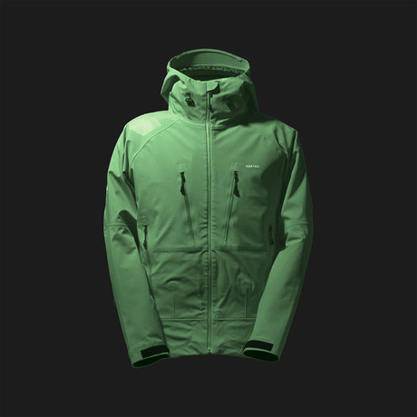 3-Layer Shell Jacket // Light Green (XS)