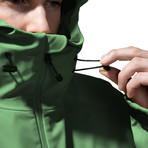 3-Layer Shell Jacket // Light Green (M)