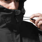 3-Layer Shell Jacket // Black (M)