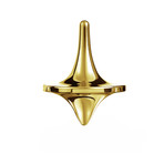 24K Gold Mirror Spinning Top