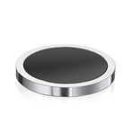 Damascus Steel Top + Spinning Base