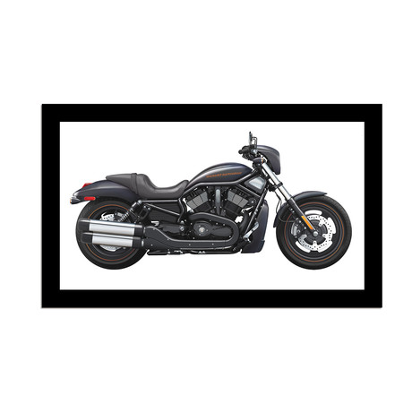 Black Harley 2 (13"W x 7"H)