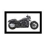 Black Harley 2 (13"W x 7"H)