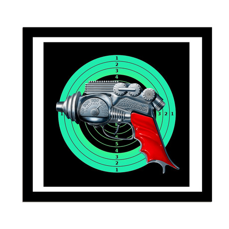 Atomic Ray Gun (11.5"W x 10.5"H)