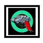 Atomic Ray Gun (11.5"W x 10.5"H)