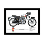 BSA Gold Star (13.5"W x 9.5"H)