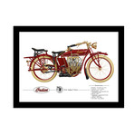 1914 Indian (13.5"W x 9.5"H)