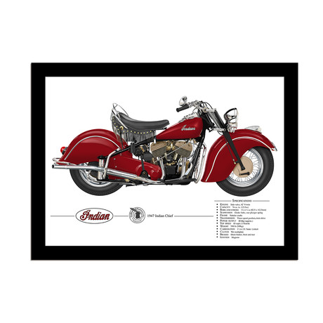 Indian Chief (13.5"W x 9.5"H)