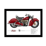 Indian Chief (13.5"W x 9.5"H)