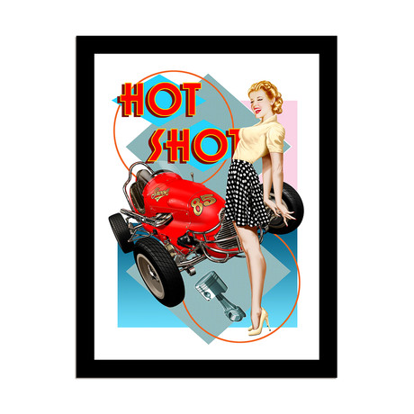 Hot Shot (9.5"W x 13"H)