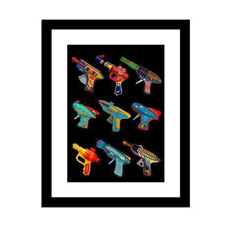 Ray Gun 1 (10"W x 13"H)