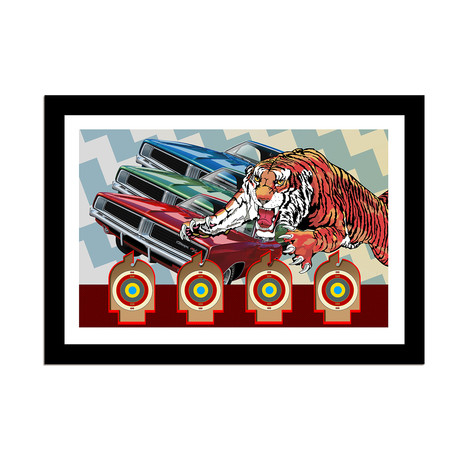 Tiger Charger (13"W x 8.75"H)