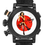 Romain Jerome Pinup DNA Red Gold WWII Chronograph Automatic // RJ.P.CH.003.01-AMY-RED-DRESS