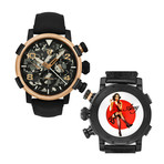 Romain Jerome Pinup DNA Red Gold WWII Chronograph Automatic // RJ.P.CH.003.01-AMY-RED-DRESS