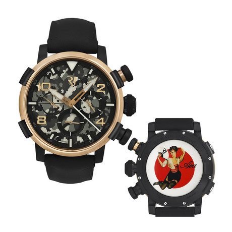 Romain Jerome Pinup DNA Red Gold WWII Chronograph Automatic // RJ.P.CH.003.01-AVA-FAN