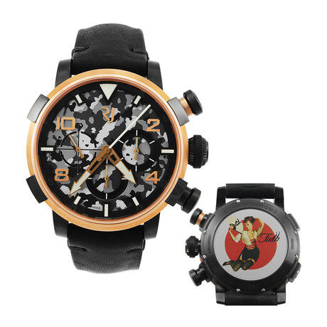 Romain Jerome Pinup DNA Red Gold WWII Chronograph Automatic // RJ.P.CH.003.01-FAITH-FAN