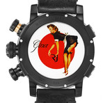 Romain Jerome Pinup DNA Red Gold WWII Chronograph Automatic // RJ.P.CH.003.01-GINA-MAID