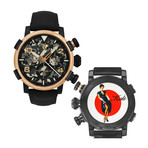 Romain Jerome Pinup DNA Red Gold WWII Chronograph Automatic // RJ.P.CH.003.01-KATE-GARTER