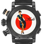 Romain Jerome Pinup DNA Red Gold WWII Chronograph Automatic // RJ.P.CH.003.01-KATE-GARTER