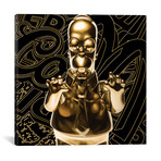 Master Of Puppets // Gold Edition (18"W x 18"H x 0.75"D)