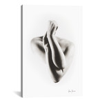 Nude Woman Charcoal Study 55 (26"W x 18"H x 0.75"D)