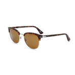 Persol Classic Clubmaster Sunglasses // Havana