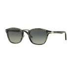 Persol Classic Classic Sunglasses // Green Stripe