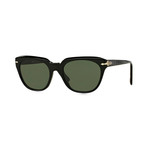 Persol Retro Sunglasses // Black