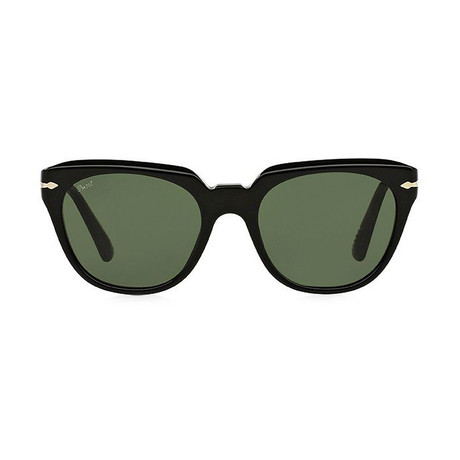 Persol Retro Sunglasses // Black
