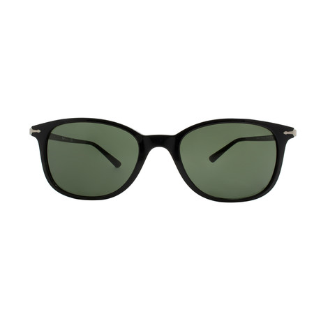 Persol Classic Skinny Rectangular Sunglasses // Black