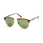 Persol Pilot Sunglasses // Havana