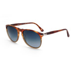 Persol Iconic Polarized Sunglasses // Madreterra + Blue Polarized