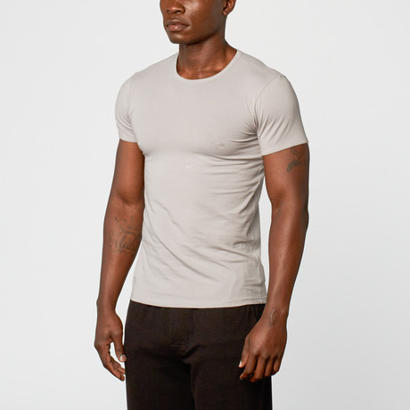 Versace Collection // Crew Neck Tee // Grey (S)