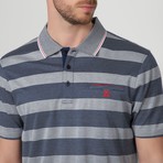 Button-Up Polo // Blue (S)