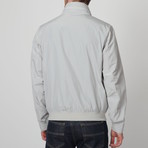 Collared-Zip Jacket // Off White (XL)