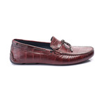 Pedro Shoe // Bordeaux Croco (Euro: 42)