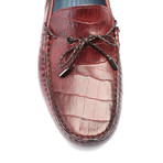 Pedro Shoe // Bordeaux Croco (Euro: 42)