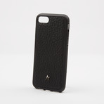 Grained Leather // Black (iPhone 7/8)