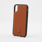 Grained Leather // Brown (iPhone 7+/8+)