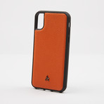 Grained Leather // Orange (iPhone 7/8)