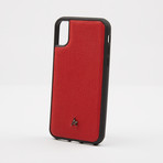 Grained Leather // Red (iPhone 7/8)