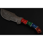 Damascus Steel Tracker Knife