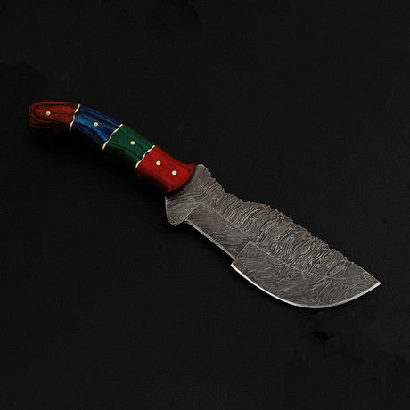 Damascus Steel Tracker Knife