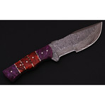 Damascus Handmade Steel Tracker Knife