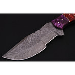 Damascus Handmade Steel Tracker Knife