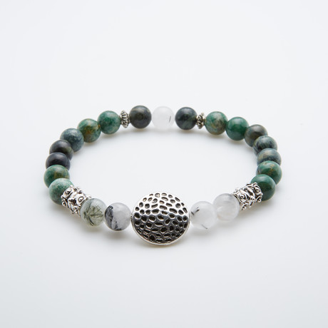 Mayan Healing Bracelet // Green