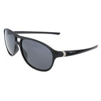 Straub Sunglasses // Black + Pure + Silver