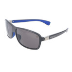 Orlando Sunglasses // Grey + Navy Blue