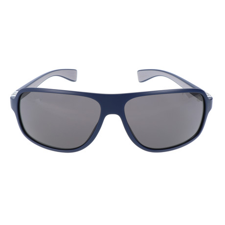 Mandel Sunglasses // Navy Blue + Grey