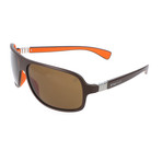 Mandel Sunglasses // Brown + Orange